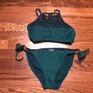 This is a gorgeous blue/green bikini from Target.